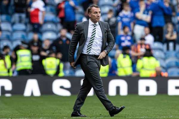 Celtic manager Brendan Rodgers already has two wins under his belt in the derbies this season.
