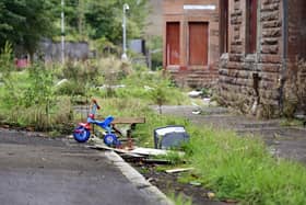 The semi-derelict estate has been dubbed 'Scotland's Chernobyl'.