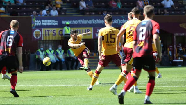 Motherwell securing progression in the Premier Sports Cup at the weekend