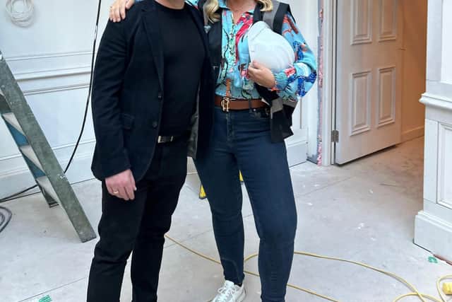 Josie with AC Hotel by Marriott manager Craig Munro