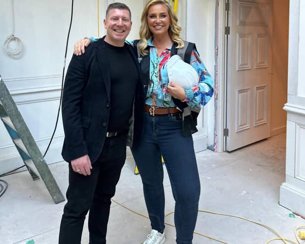 Josie with AC Hotel by Marriott manager Craig Munro