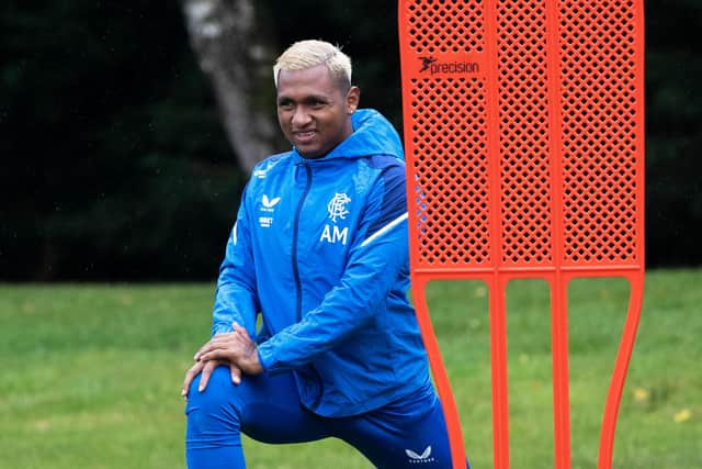 Alfredo Morelos' contract with Rangers expires next summer.