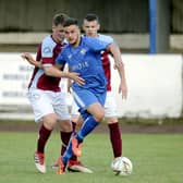 Salim Kouider-Aissa in action for Kilsyth Rangers