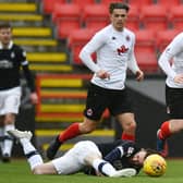 Clyde playing Falkirk last year (Picture by Michael Gillen)