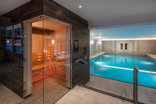 'H Spa' is a popular new attraction with an ultra-modern 15-metre swimming pool. Image: James Nader