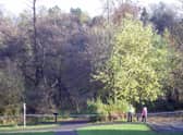 Cops sealed off Kilmardinny Loch on Thursday, November 3