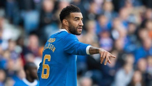 Rangers defender Connor Goldson believes the majority of professional footballers should follow scientific advice and be double vaccinated against coronavirus. (Photo by Craig Foy / SNS Group)