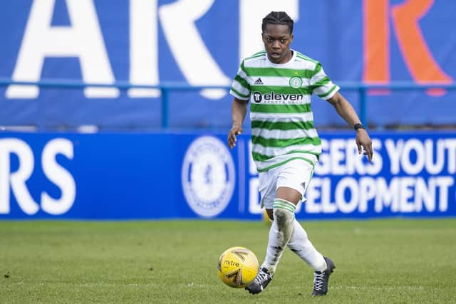 Karamoko Dembele has joined French side Brest. (Photo by Ross MacDonald / SNS Group)