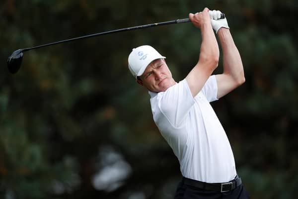 James Wilson of Team Scotland in action during the final day of the R&A Men's Home Internationals at Hankley Common  (Pic: Luke Walker/R&A/R&A via Getty Images)