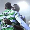 Christopher Jullien and Odsonne Edouard are two of Celtic's most expensive signings. (Photo by Rob Casey / SNS Group)