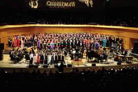 Springfield Choir during a past performance at the Royal Concert Hall