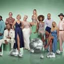 Strictly Come Dancing 2022 contestants James Bye; Kym Marsh, Hamza Yassin; Tyler West; Tony Adams; Kaye Adams; Jayde Adams; Helen Skelton; Fleur East; Richie Anderson; Molly Rainford; Matt Goss; Ellie Simmonds; Will Mellor; Ellie Taylor. BBC, Ray Burmiston