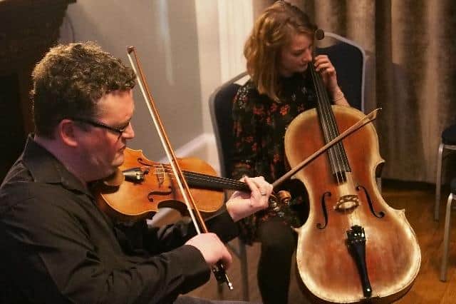 Alastair Savage and Alice Allen are the first concert series performers next month.