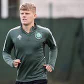 Scott Robertson during a Celtic training session at Lennoxtown. (Photo by Craig Williamson / SNS Group)