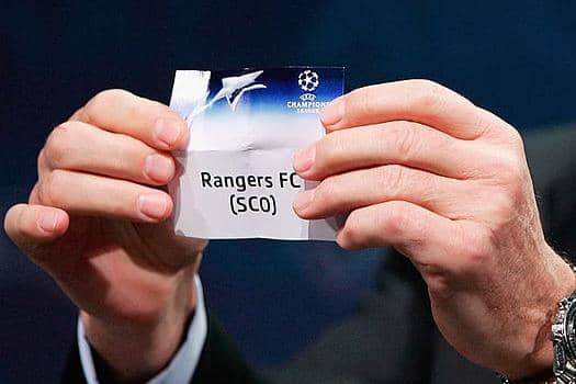 Rangers learned their next European opponents in the draw at Nyon. (Photo by John Gichigi/Getty Images)