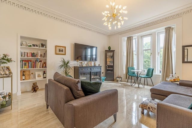 The four-bedroom property can be found in Dennistoun.