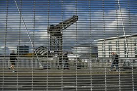 Glasgow is under a global spotlight as the COP26 climate summit continues (Picture: Jeff J Mitchell/Getty Images)