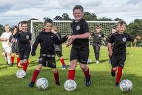 Youngsters have a great opportunity to work their way through the ranks at Bo'ness United (Pic by Alan Peebles)