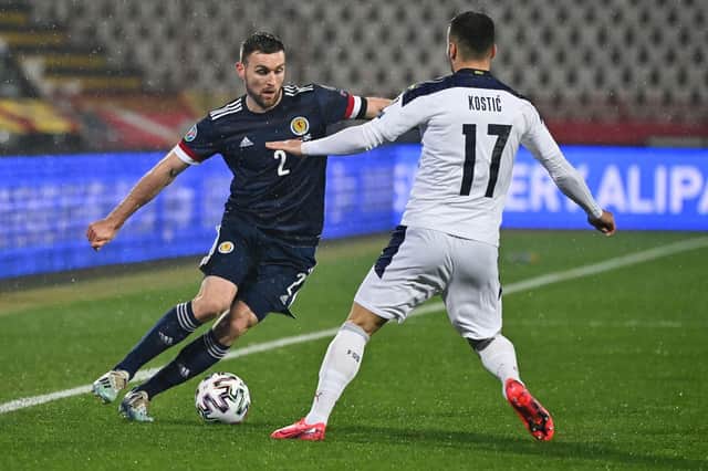 Stephen O'Donnell and his Scotland mates made a losing start to Euro 2020 (Pic by Getty Images)
