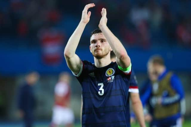 Scotland's captain Andy Robertson. (Photo by Alan Harvey / SNS Group)