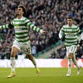 Jota netted the goal for Celtic in their 1-1 draw with Rangers.  (Photo by Alan Harvey / SNS Group)
