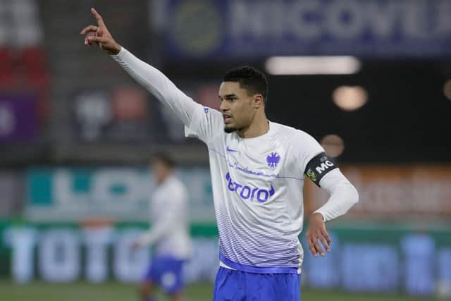 Danilho Doekhi during the Dutch Eredivisie  match between Sparta v Vitesse in Rotterdam last month (Photo by Pim Waslander/Soccrates/Getty Images)