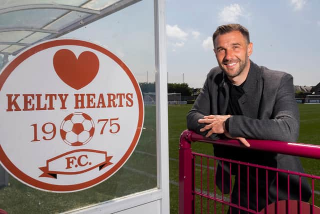 Kevin Thomson will take charge of his first match as Kelty Hearts boss when Dundee United visit New Central Park in the Premier Sports Cup tonight (Photo by Mark Scates / SNS Group)