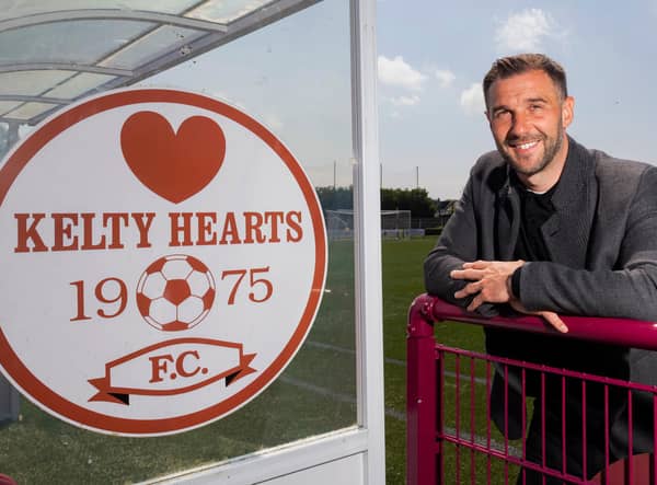 Kevin Thomson will take charge of his first match as Kelty Hearts boss when Dundee United visit New Central Park in the Premier Sports Cup tonight (Photo by Mark Scates / SNS Group)