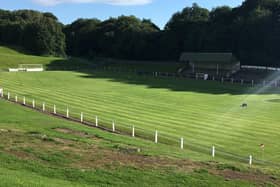 Craighead Park in Lesmahagow pictured in the sunshine