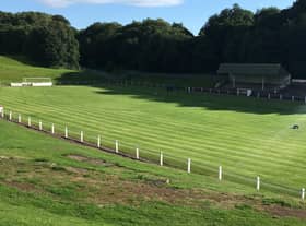 Craighead Park in Lesmahagow pictured in the sunshine