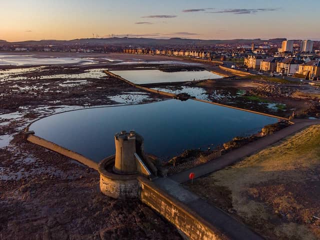 A new beginning for the tidal pools at Saltcoats in North Ayrshire is on the horizon with designs of a leading urban water architect to be presented to the community next month. PIC: Three Towns Explored.
