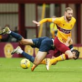 Kevin van Veen won three points for Motherwell with two goals at Aberdeen (Library pic by Ian McFadyen)