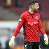 Liam Kelly in action against St Johnstone on Saturday (Pic by Ian McFadyen)