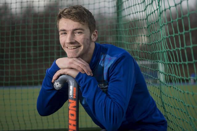 Rob Harwood is one of three Western Wildcats players in the Scotland hockey squad to face Ireland (pic: John Devlin)