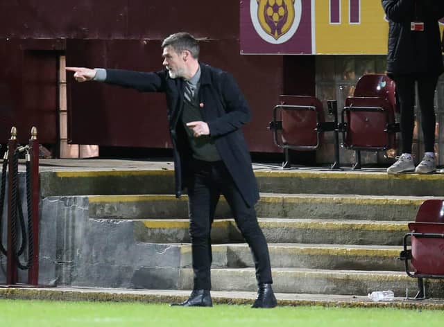 Graham Alexander is enduring a tough spell in the Motherwell hotseat (Pic by Ian McFadyen)