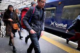 ScotRail has announced train services will be suspended across Scotland (Photo by Jane Barlow/PA)