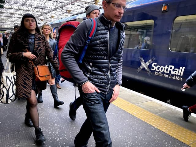 ScotRail has announced train services will be suspended across Scotland (Photo by Jane Barlow/PA)