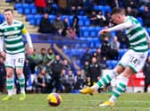 In netting Celtic's final goal in their 4-1 victory away to St Johnstone, David Turnbull ensured his team have now bagged four goals in four of their past eight league outings.  (Photo by Alan Harvey / SNS Group)