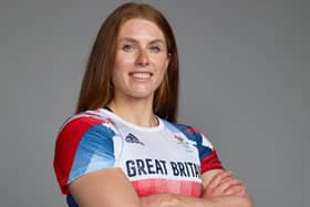 Deborah Kerr at a Tokyo 2020 Team GB kitting-out session in Birmingham (Photo by Karl Bridgeman/Getty Images for British Olympic Association)