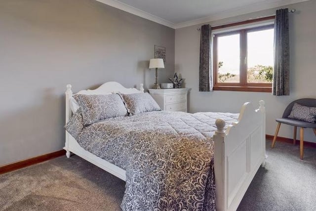 A beautiful double bedroom, one of six you'll be able to make great use of should you purchase this home.