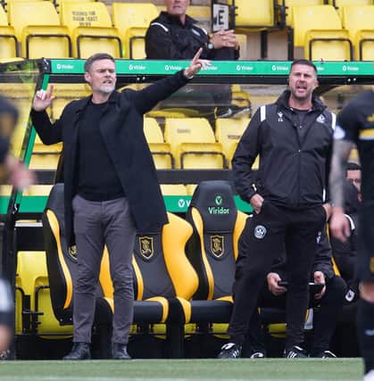 Motherwell manager Graham Alexander, left, with assistant boss Chris Lucketti (Pic by Ian McFadyen)