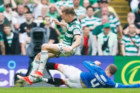 The game changed on John Lundstram's red card for this tackle on Alistair Johnston.