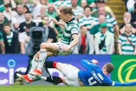 The game changed on John Lundstram's red card for this tackle on Alistair Johnston.