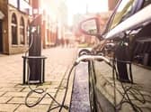 Vehicle charging point