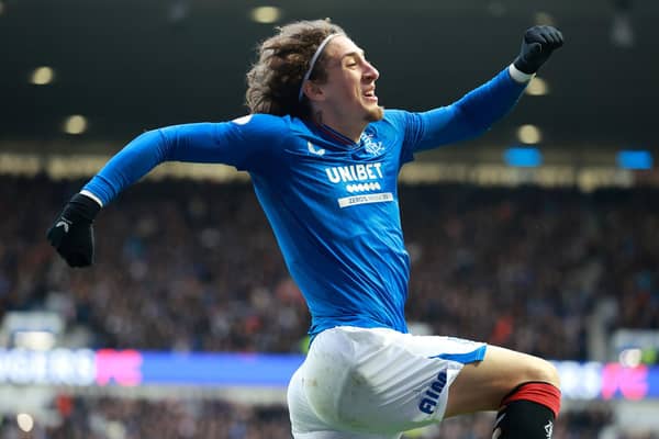 Rangers' Fabio Silva netted his first league goal but a former ref has raised an issue