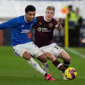 Malik Tillman scored in Rangers' comprehensive 3-0 win over Hearts. (Photo by Mark Scates / SNS Group)