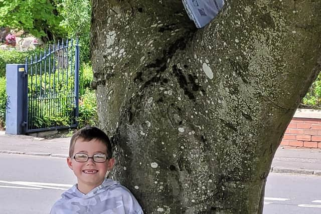 Tyler from Carluke is one of many who has loved finding and re hiding the books.