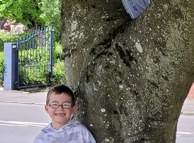 Tyler from Carluke is one of many who has loved finding and re hiding the books.