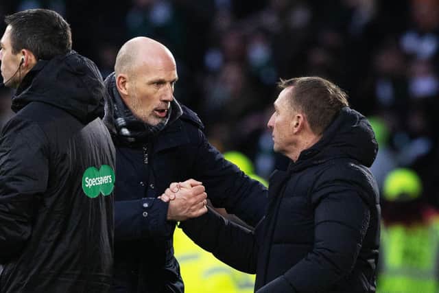 Celtic boss Brendan Rodgers is happy with the development.