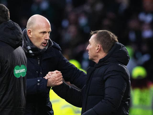 Rangers manager Philippe Clement and Celtic boss Brendan Rodgers are happy with the development.